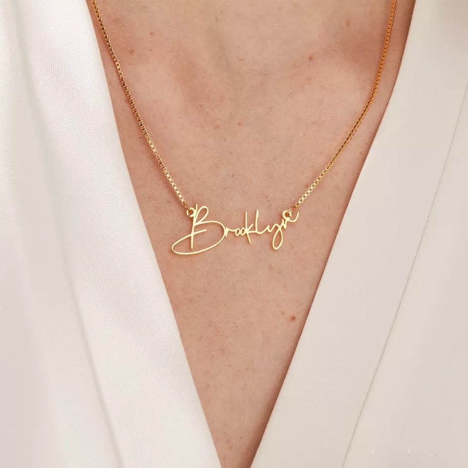 Name necklace