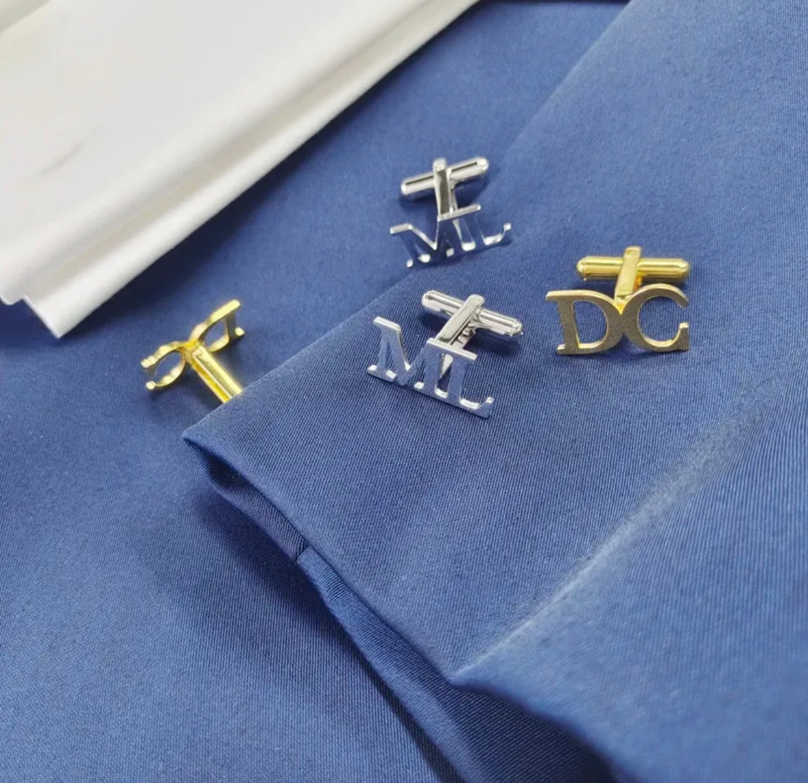 Personalised cufflinks