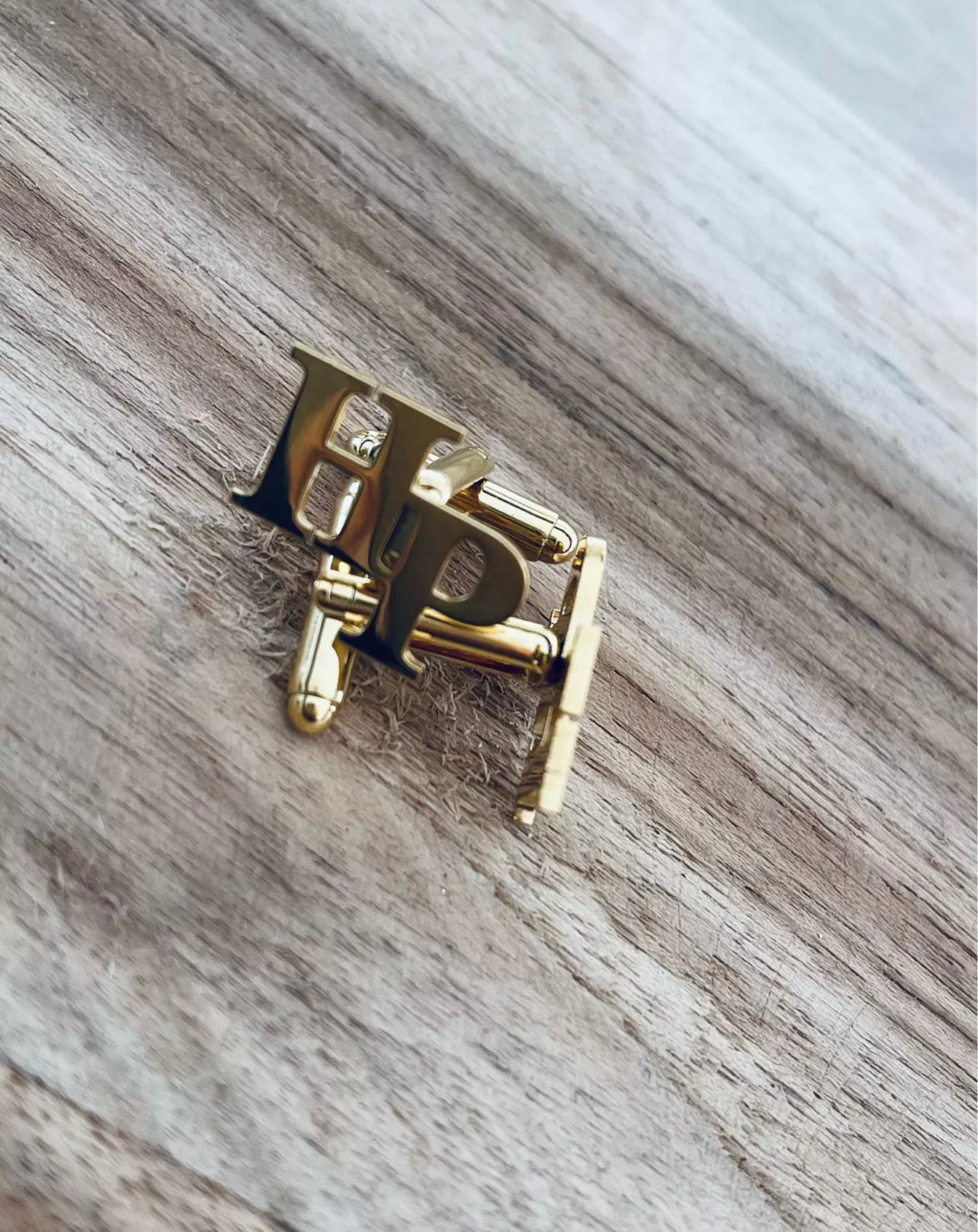 Personalised cufflinks