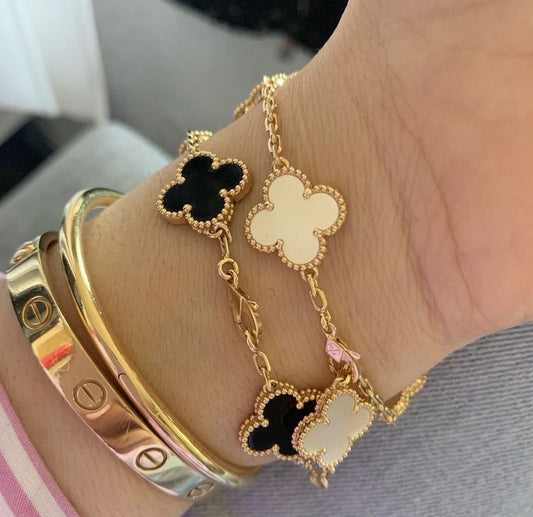 White clover bracelet